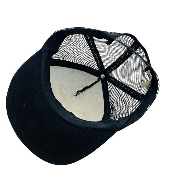 Vintage Chevrolet The Heartbeat of America Snapback Hat Black Corduroy - Picture 4 of 5